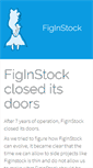 Mobile Screenshot of figinstock.com