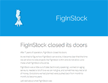 Tablet Screenshot of figinstock.com